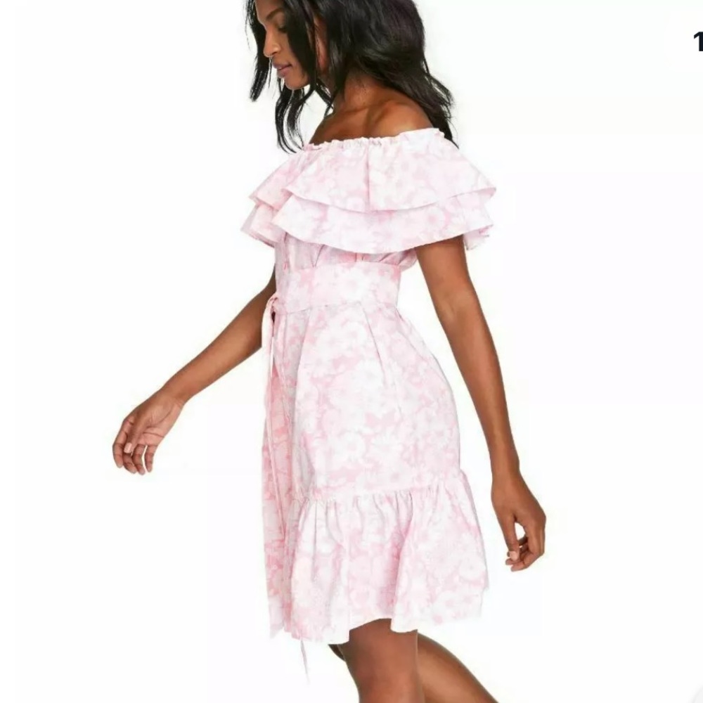 Pink Floral Lisa Marie Fernandez Target OTS Dress